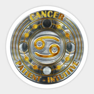 Chrome cancer Sticker